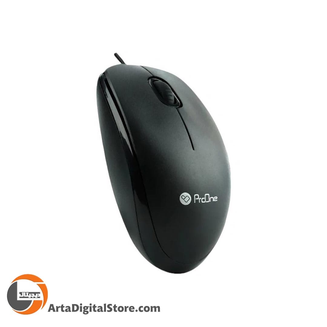 موس پرووان Proone PMC45 Wired Mouse Black — تصویر ۳