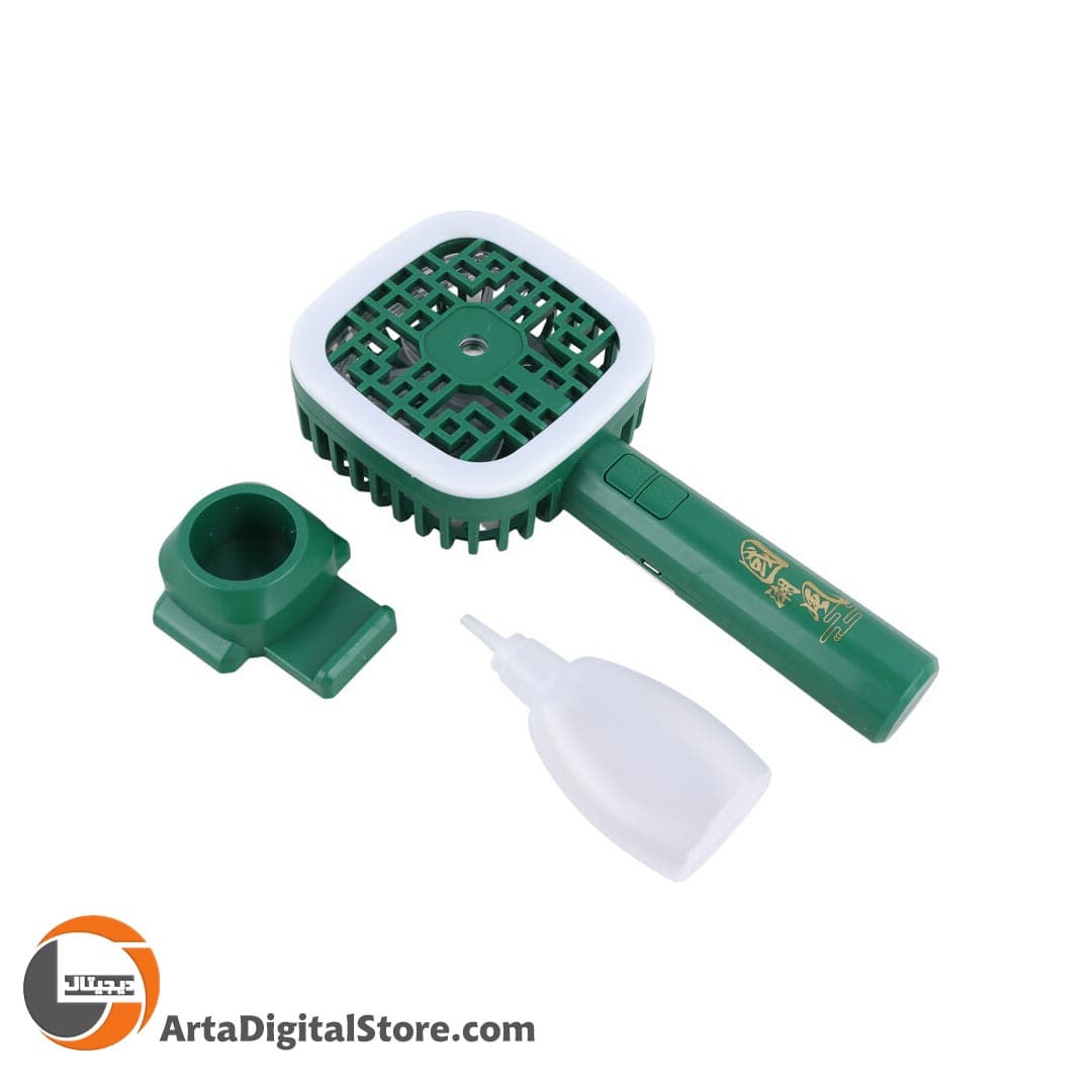 پنکه رومیزی رطوبت ساز Mini Fan 555 Red — تصویر ۴