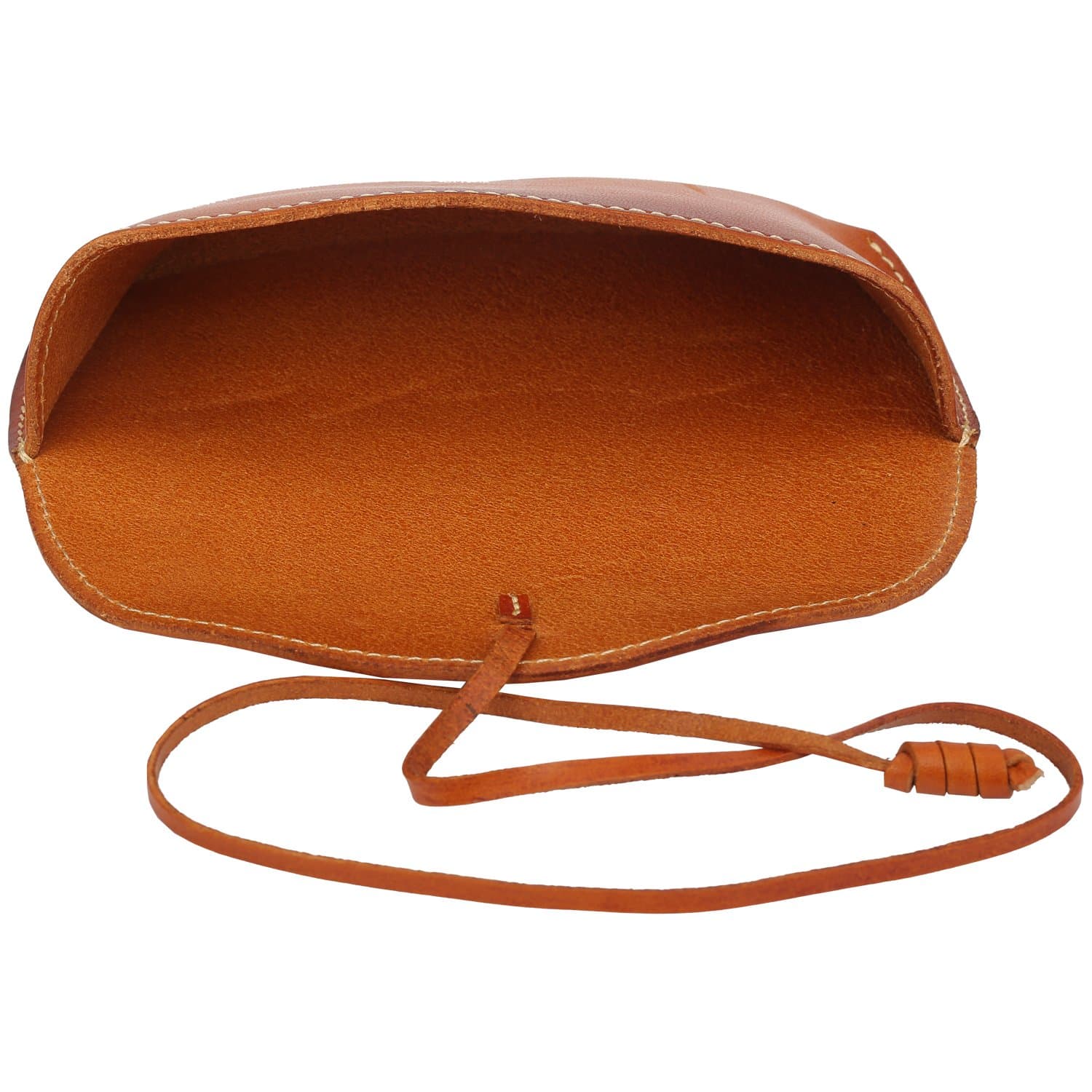 کیف عینک چرم طبیعی مدل Glass Bag 30 | سیلوا چرم — تصویر ۶