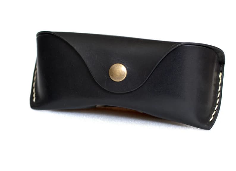 کیف عینک چرم طبیعی مدل Glass Bag 28 | سیلوا چرم — تصویر ۷