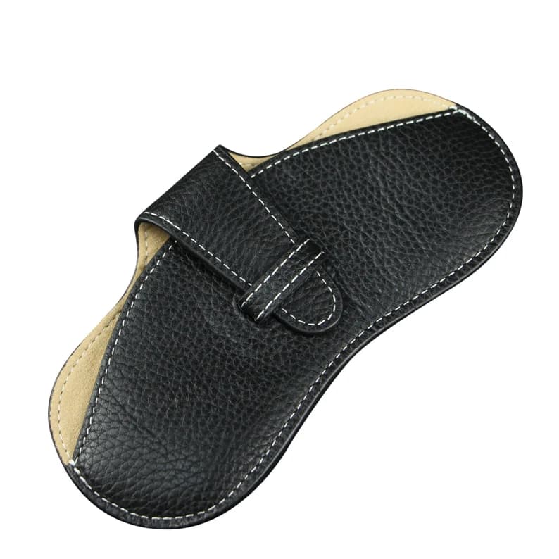 کیف عینک چرم طبیعی مدل Glass Bag 27 | سیلوا چرم — تصویر ۴