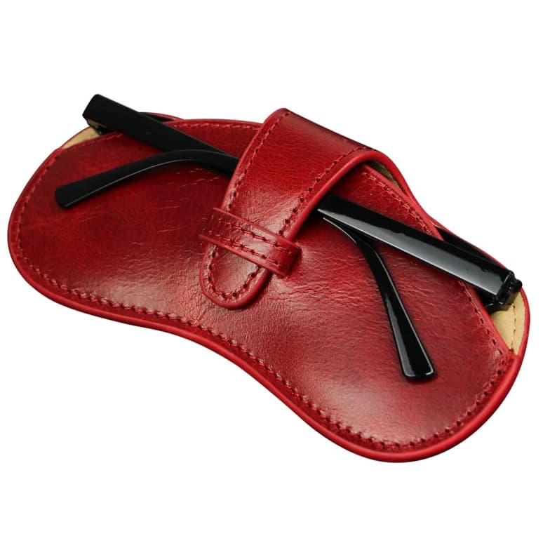 کیف عینک چرم طبیعی مدل Glass Bag 27 | سیلوا چرم — تصویر ۷