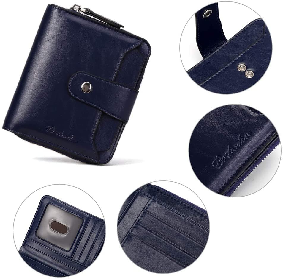 کیف پول زنانه چرم طبیعی مدل Wallet 13 | سیلوا چرم — تصویر ۵