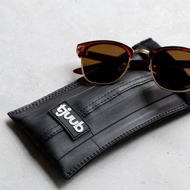کیف عینک چرم طبیعی مدل Glass Bag 25 | سیلوا چرم — تصویر ۴