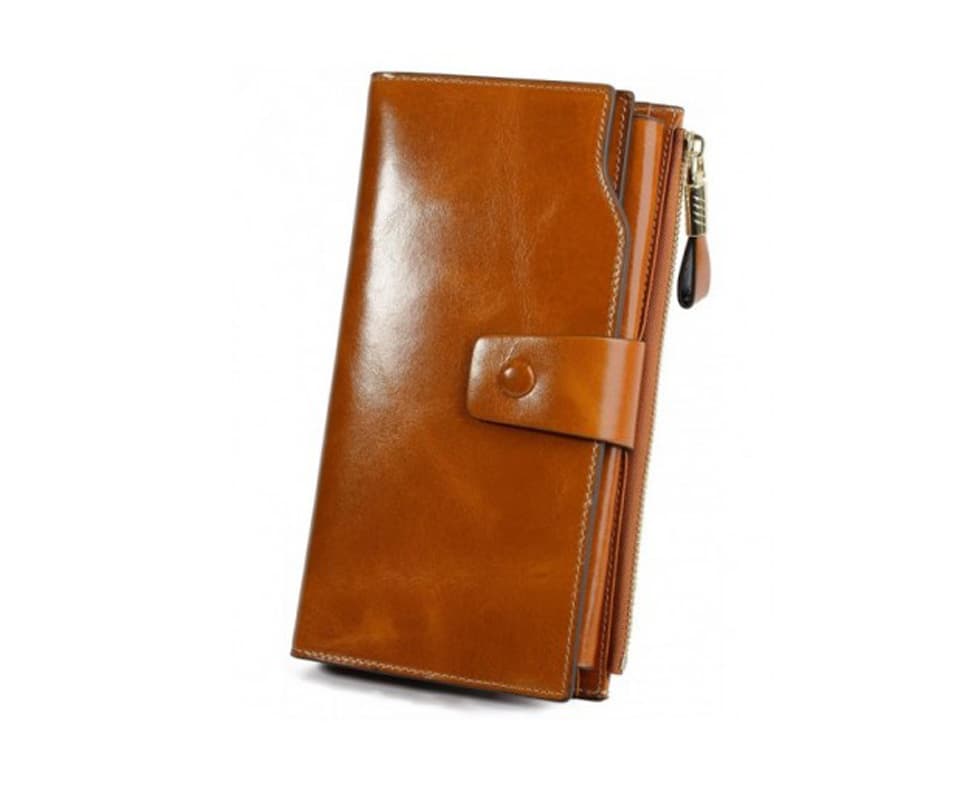 کیف پول زنانه چرم طبیعی مدل Wallet 05 | سیلوا چرم