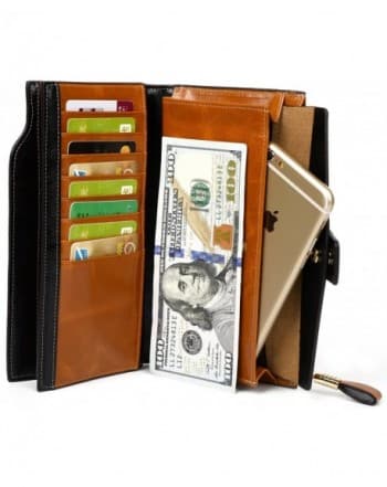 کیف پول زنانه چرم طبیعی مدل Wallet 05 | سیلوا چرم — تصویر ۲
