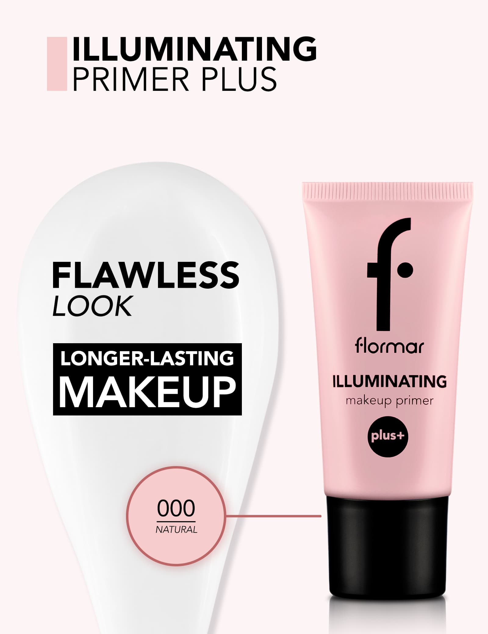 پرایمر روشن‌ کننده فلورمار ILLUMINATING makeup primer Flormar — تصویر ۲