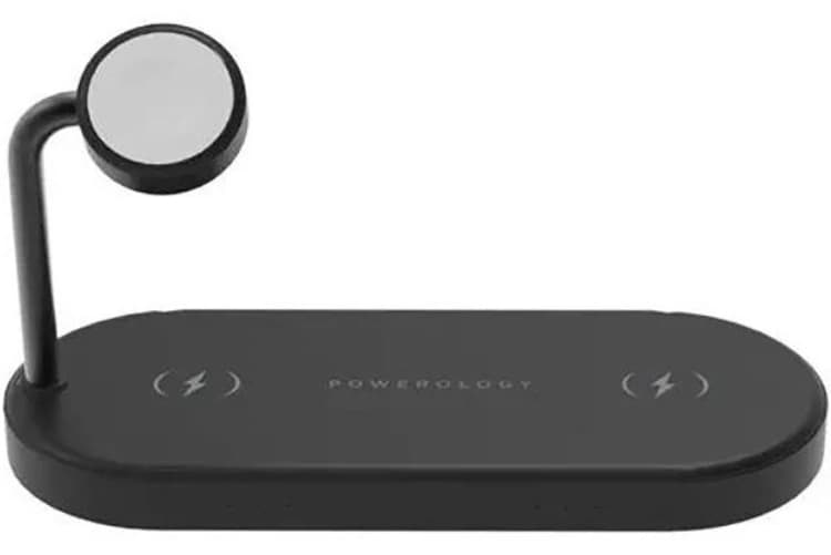 شارژر رومیزی پاورولوژی Powerology 4in1 Fast Charging Power Dock مدل P41MFCHBK — تصویر ۲