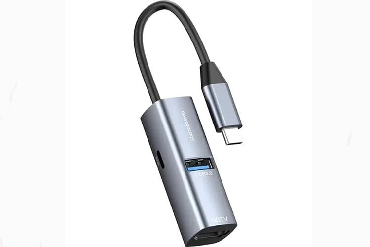 هاب USB-C برند پاورولوژی مدل PWJT424