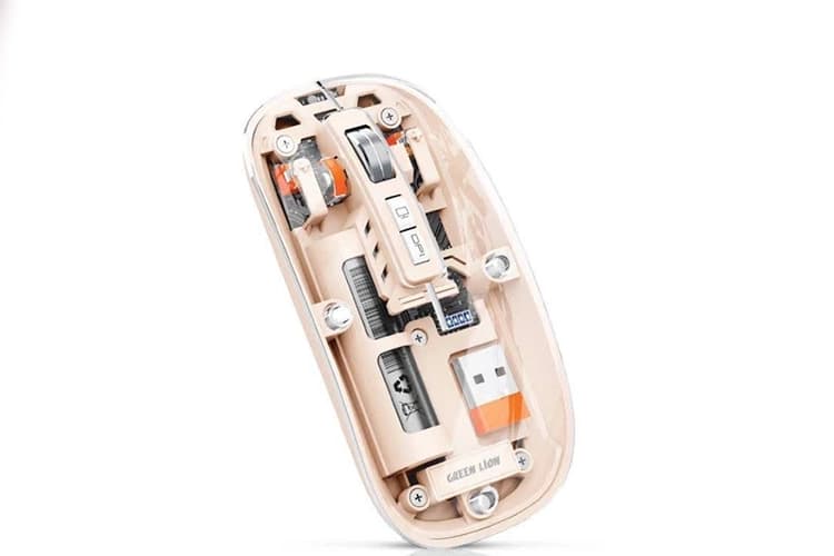 موس Wireless برند Green Lion شفاف مدل GL -112 — تصویر ۵