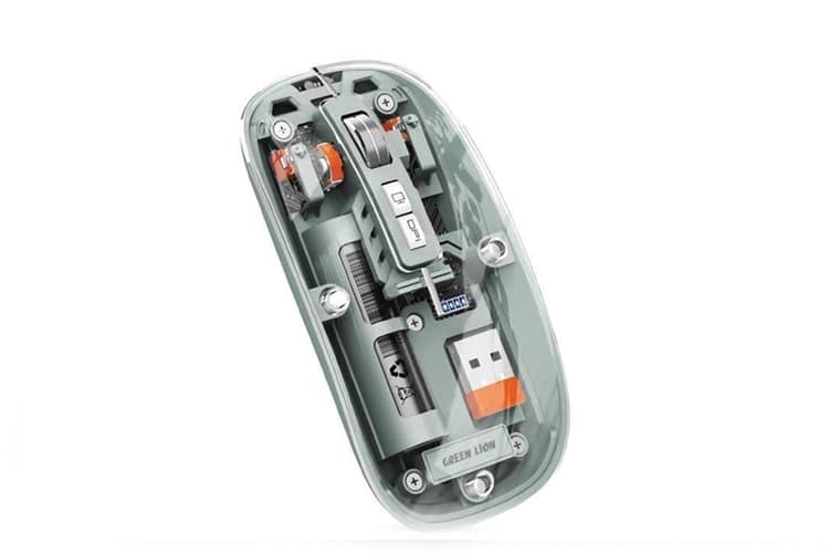 موس Wireless برند Green Lion شفاف مدل GL -112 — تصویر ۴