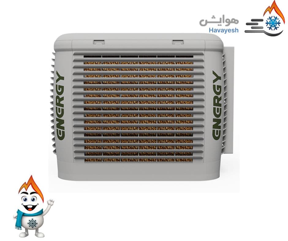 کولر آبی انرژی سلولزی بدنه پلیمری 12000 مدل AC1200P — تصویر ۲