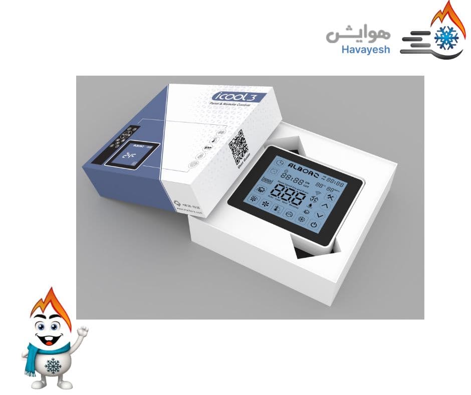 سوپر کولر سلولزی پلیمری نیرو تهویه البرز مدل BCF-65 — تصویر ۲