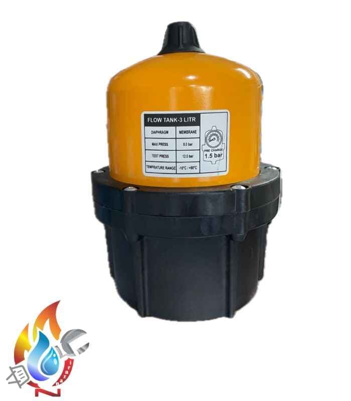 منبع تحت فشار 3 لیتری flow tank