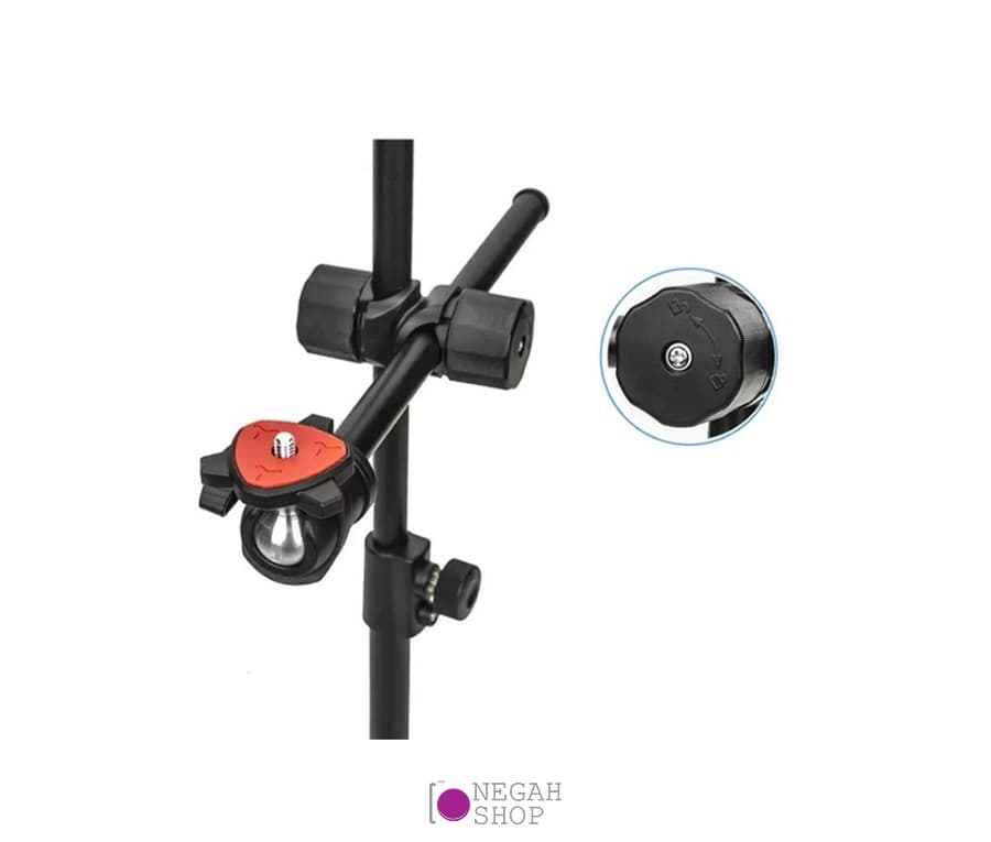 هولدر رومیزی موبایل و دوربین Yunteng VCT-808 — تصویر ۴