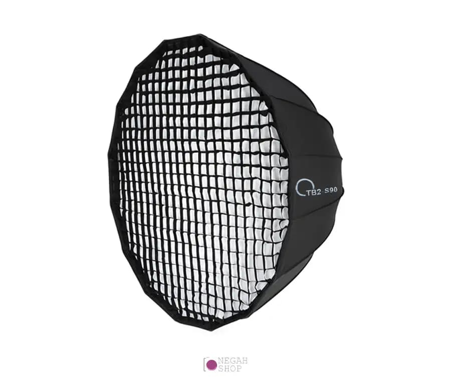 سافت باکس پارابولیک TB2 سایز 90CM به همراه زنبوری
