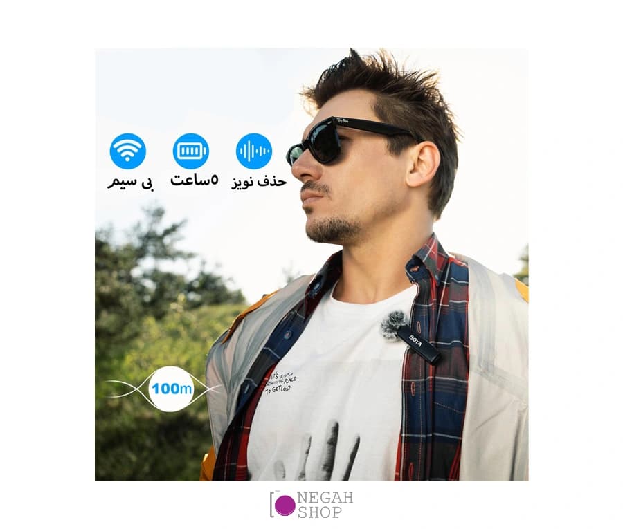 میکروفون بی سیم BOYALINK A1 — تصویر ۲