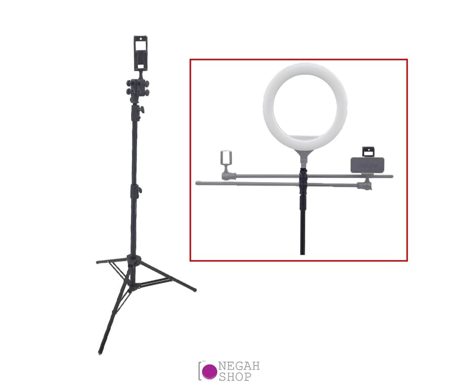 سه پایه موبایل افقی + Panasun 805 M2