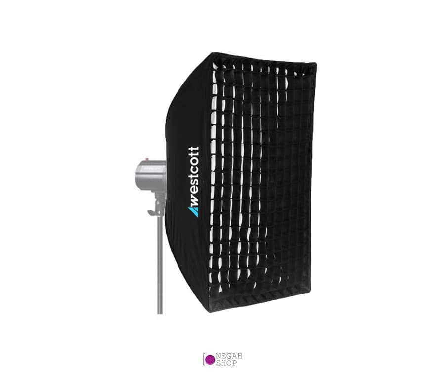 سافت باکس پرتابل زنبوری دار Westcott Portable Softbox 60x90cm — تصویر ۲