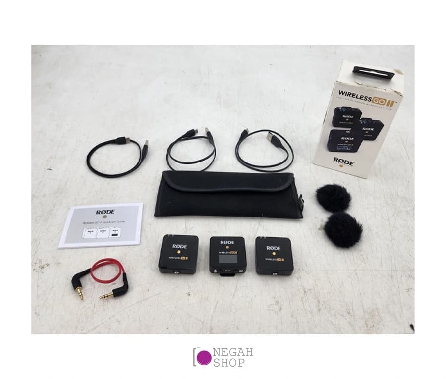 میکروفون بی سیم دو کاناله Rode Wireless GO II دست دوم