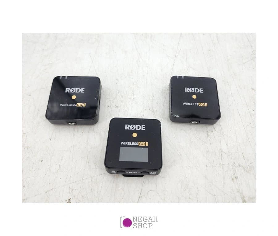 میکروفون بی سیم دو کاناله Rode Wireless GO II دست دوم — تصویر ۳