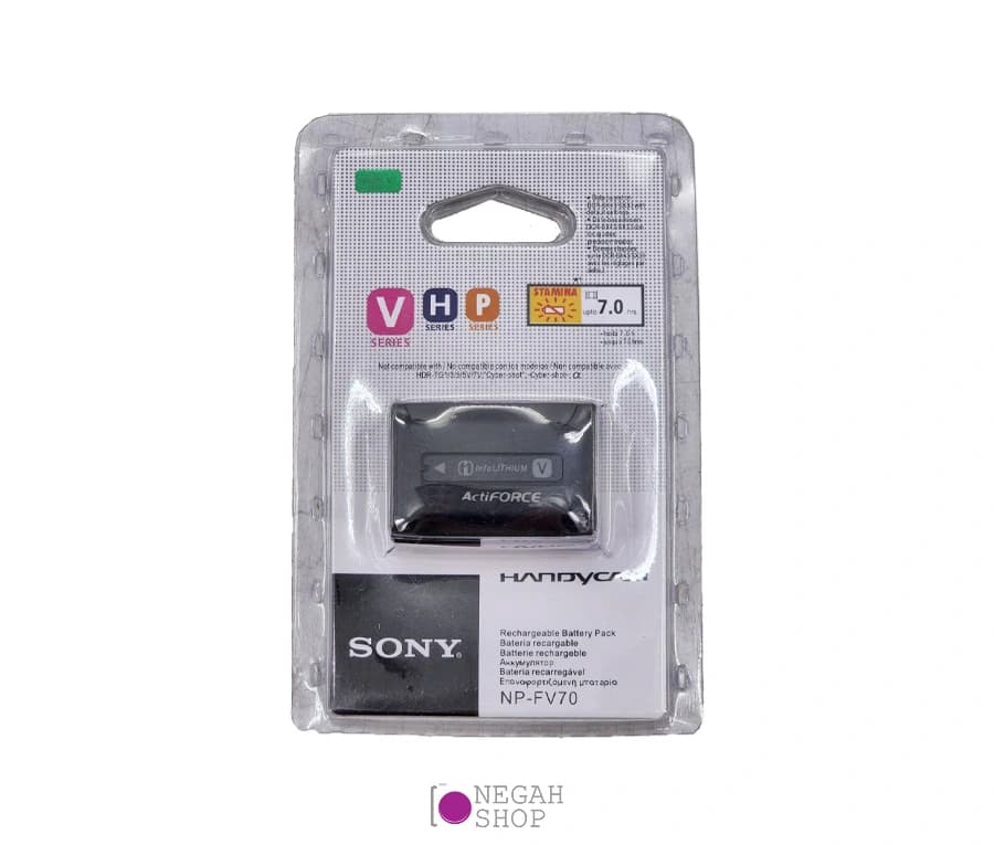 باتری قابل شارژ سونی Sony NP-FV70 — تصویر ۲