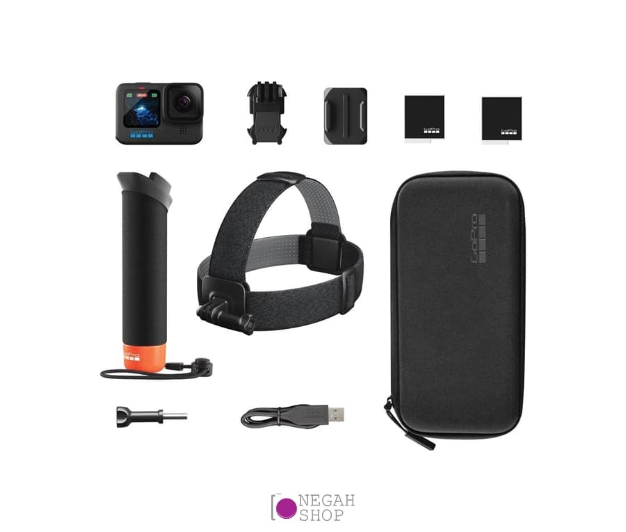 کیت دوربین ورزشی Gopro Hero 12 Black Accessories Bundle