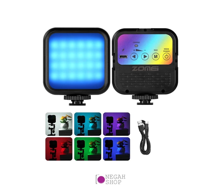 نور ثابت RGB زومی Zomei WL-R1 — تصویر ۲