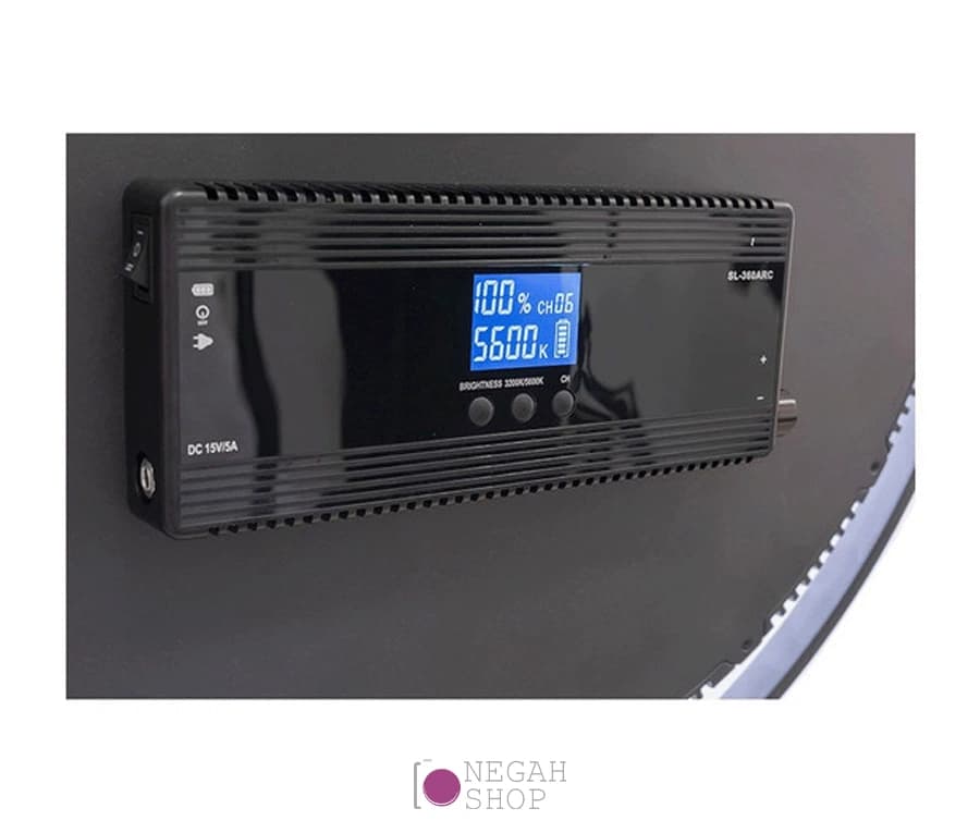 سافتلایت حلقهای زومی Zomei SL-360 ARC ۷۰ وات — تصویر ۴