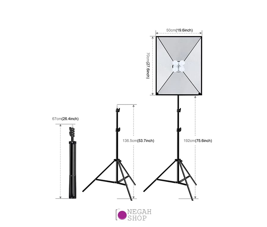 کیت نور پلوز Puluz PKT3134EU — تصویر ۶