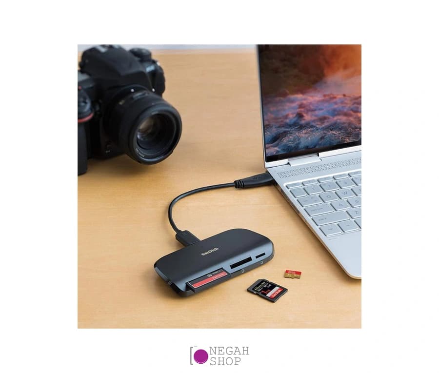 کارت خوان Sandisk ImageMate Pro USB C — تصویر ۵