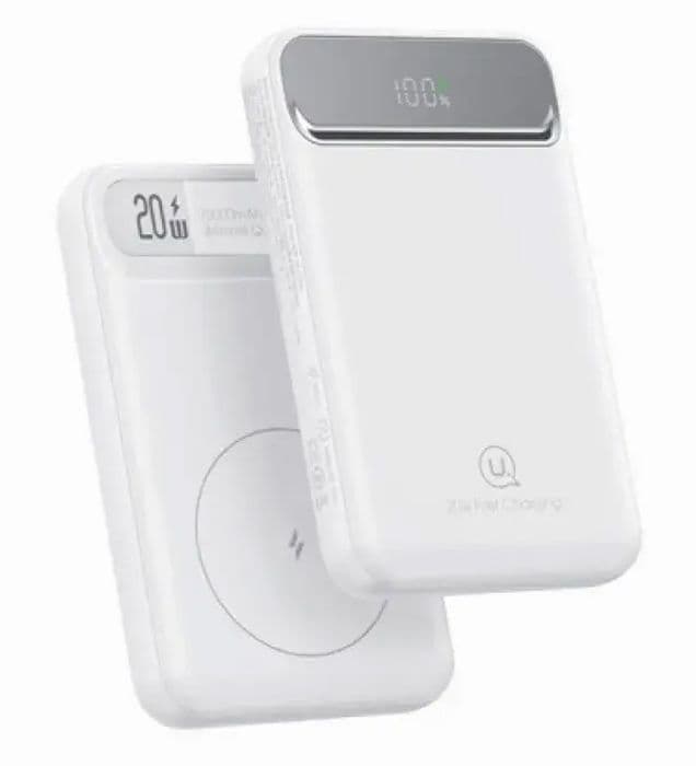 پاوربانک 20W یوسامس مدل US-CD214 ظرفیت 10000 میلی آمپر ساعت