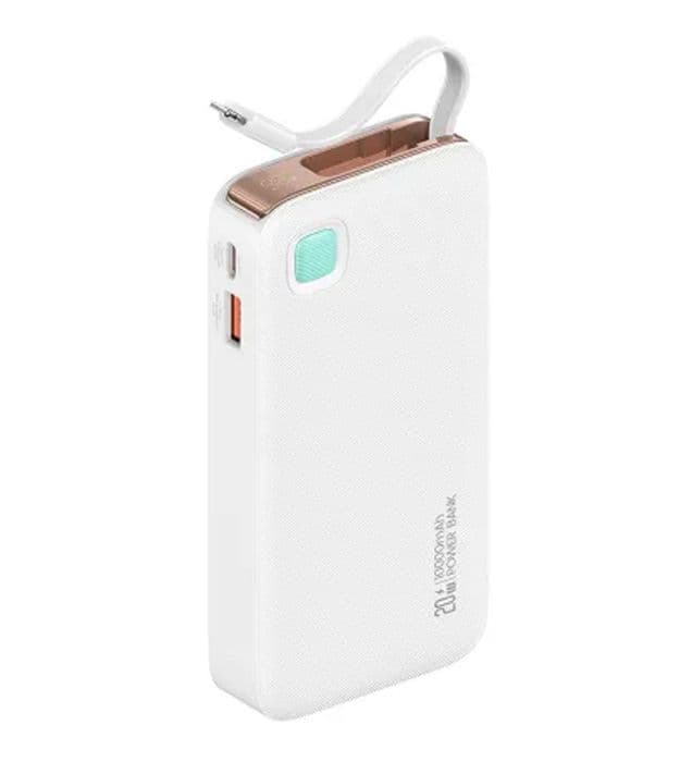 پاوربانک 20W یوسامس مدل XY Series CD225 ظرفیت 10000 میلی آمپر ساعت — تصویر ۲