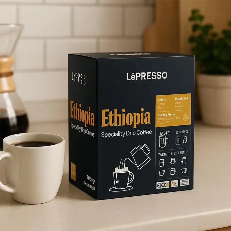 قهوه دمی لپرسو مدل LePRESSO LPCFFETH مقدار 8 ساشه — تصویر ۳