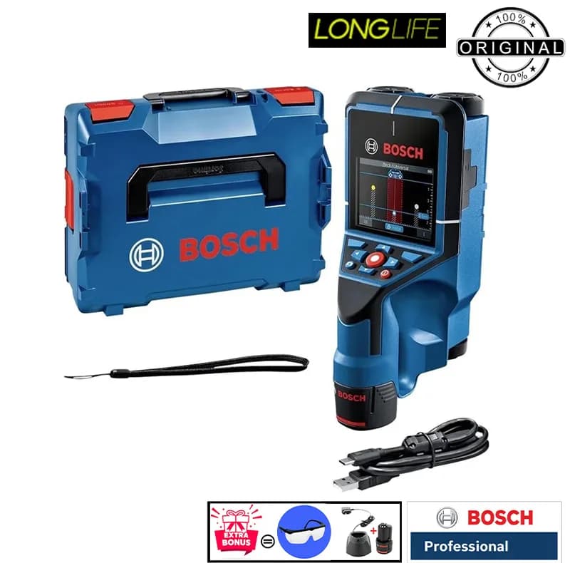 ردیاب بوش مدل فوق حرفه ای کد EXTRA D-TECT 200 C L-BOX — تصویر ۴