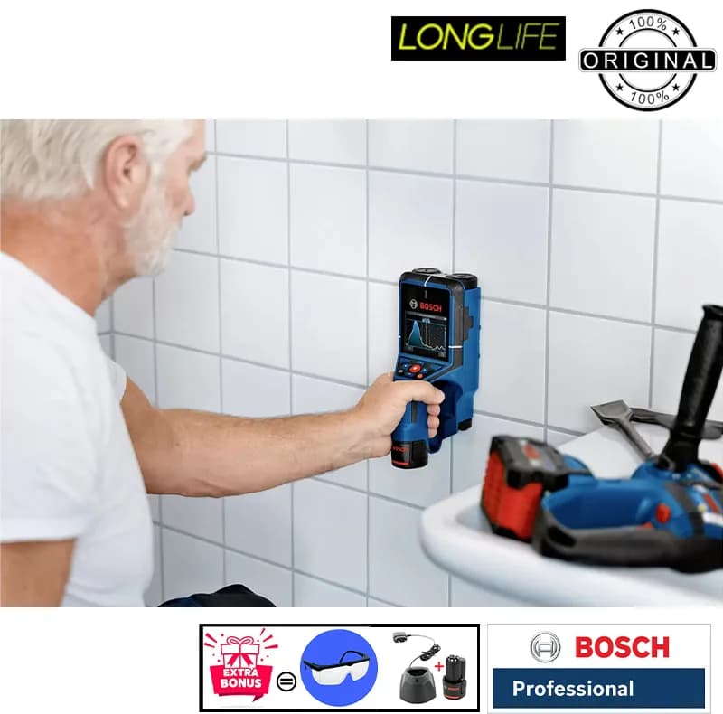 ردیاب چند کاره بوش مدل فوق حرفه ای کد D-tect 200 C Professional Extra BOX — تصویر ۴