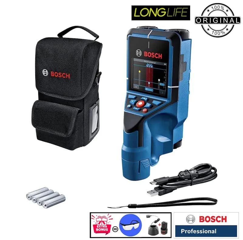 ردیاب چند کاره بوش مدل فوق حرفه ای کد D-tect 200 C Professional Extra BOX — تصویر ۳