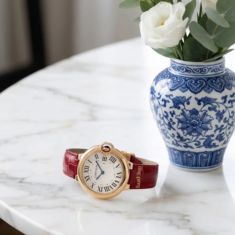 ساعت زنانه کارتیه بالن بلو کوارتز CARTIER BALLON BLEU CL084 — تصویر ۳