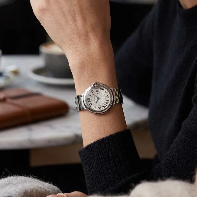 ساعت زنانه کارتیه بالن بلو کوارتز CARTIER BALLON BLEU CL083 — تصویر ۲
