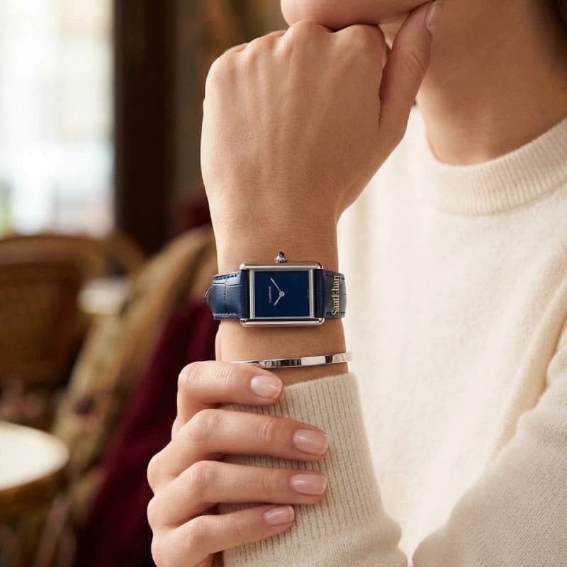 ساعت زنانه کارتیه تانک سولو کوارتز CARTIER TANK SOLO CL082 — تصویر ۲