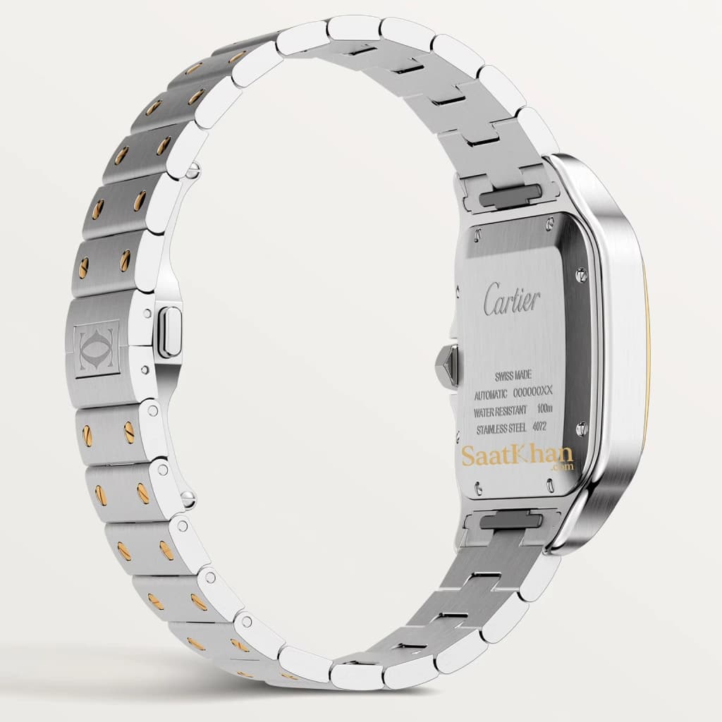 ساعت مردانه کارتیه سانتوس کوارتز Cartier Santos CM027 — تصویر ۳