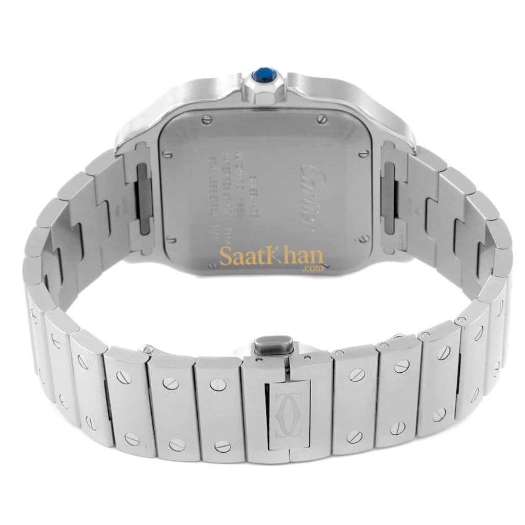 ساعت مردانه کارتیه سانتوس کوارتز Cartier Santos CM026 — تصویر ۳