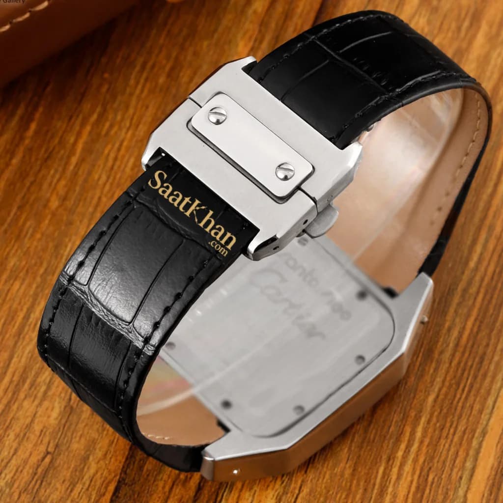 ساعت مردانه کارتیه سانتوس کوارتز Cartier Santos CM025 — تصویر ۳