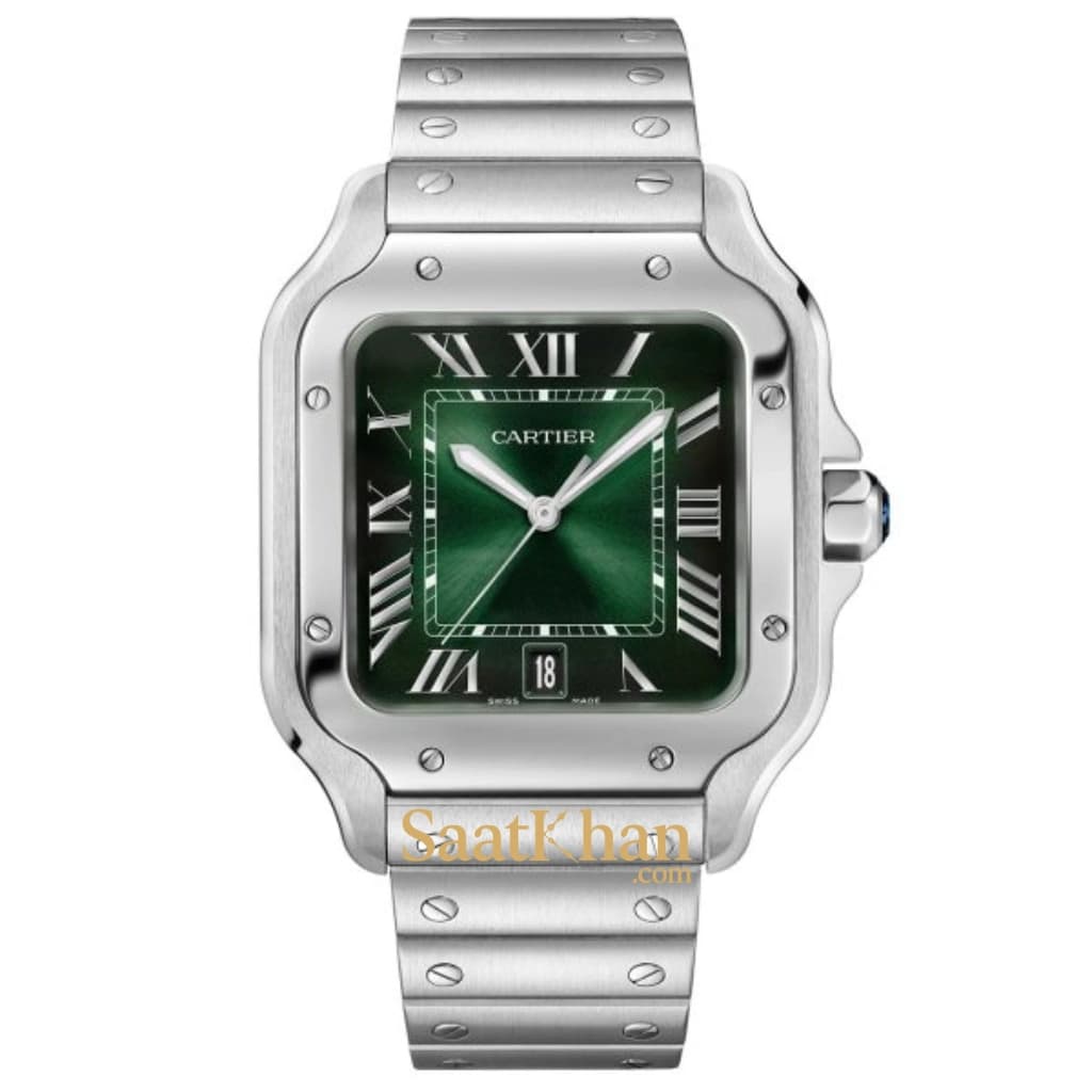 ساعت مردانه کارتیه سانتوس کوارتز Cartier Santos CM024