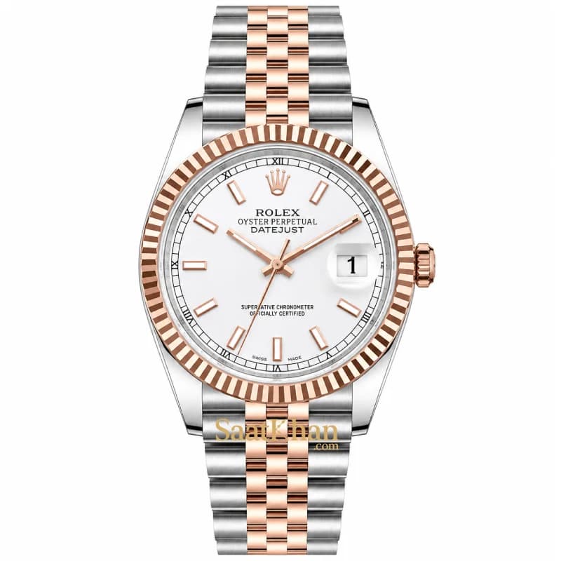 ساعت مردانه رولکس دیت جاست کوارتز ROLEX DATEJUST RM130