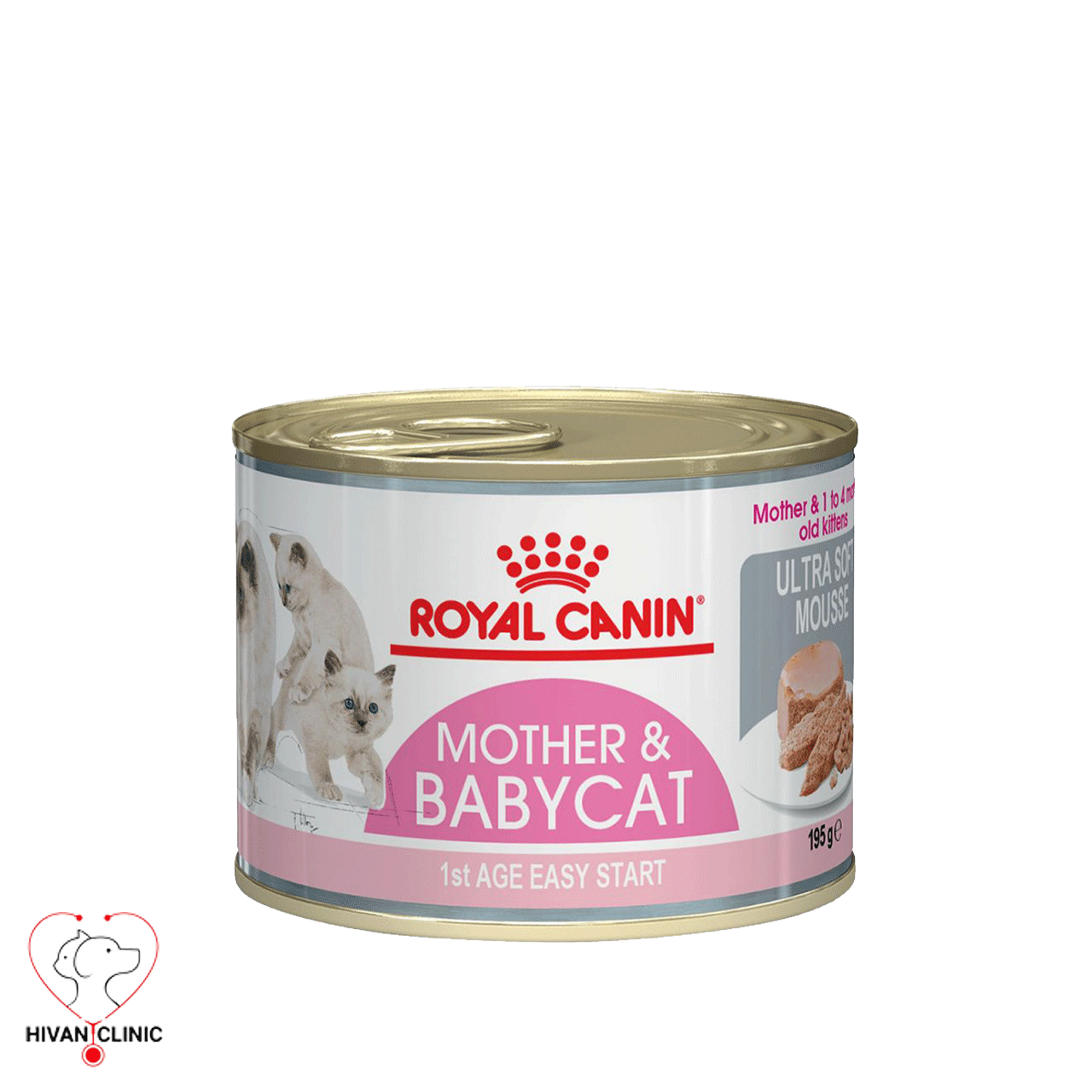 کنسرو گربه رویال کنین مدل مادر و بچه 195گرم (Royal Canin Mother & Baby Dog)