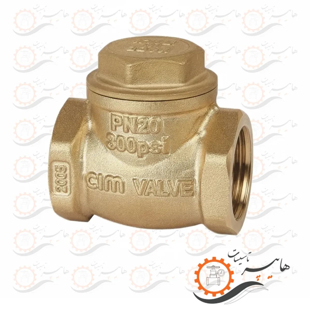 شیر یکطرفه دریچه ای سیم ایتالیا مدل cim 80 سایز 2 اینچ
