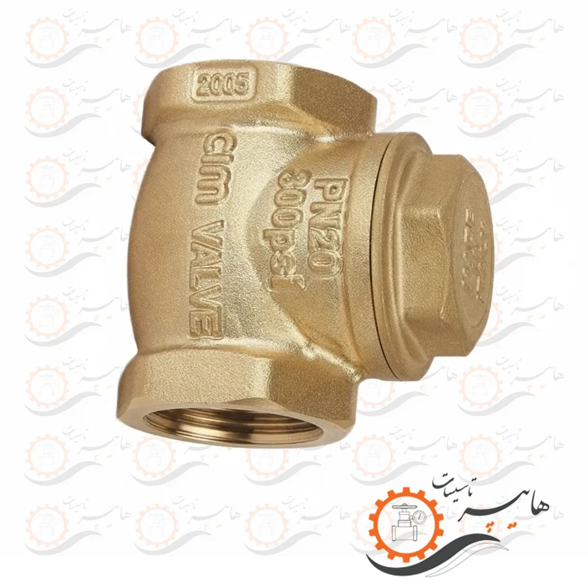 شیر یکطرفه سیم ایتالیا مدل cim80 سایز 11/4 اینچ — تصویر ۲