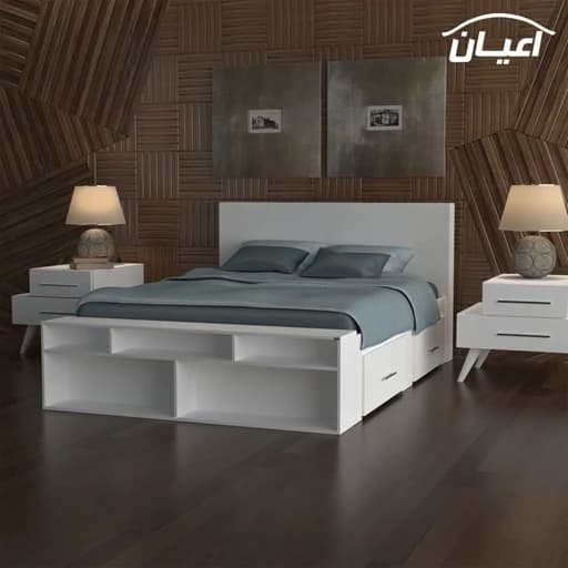 تخت خواب دونفره مدل FH356 سایز 160×200 سانتی متر مبلمان فرنا مدل 1144929