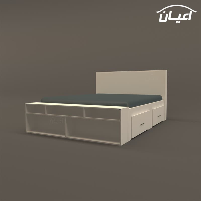 تخت خواب دونفره مدل FH356 سایز 160×200 سانتی متر مبلمان فرنا مدل 1144929 — تصویر ۳